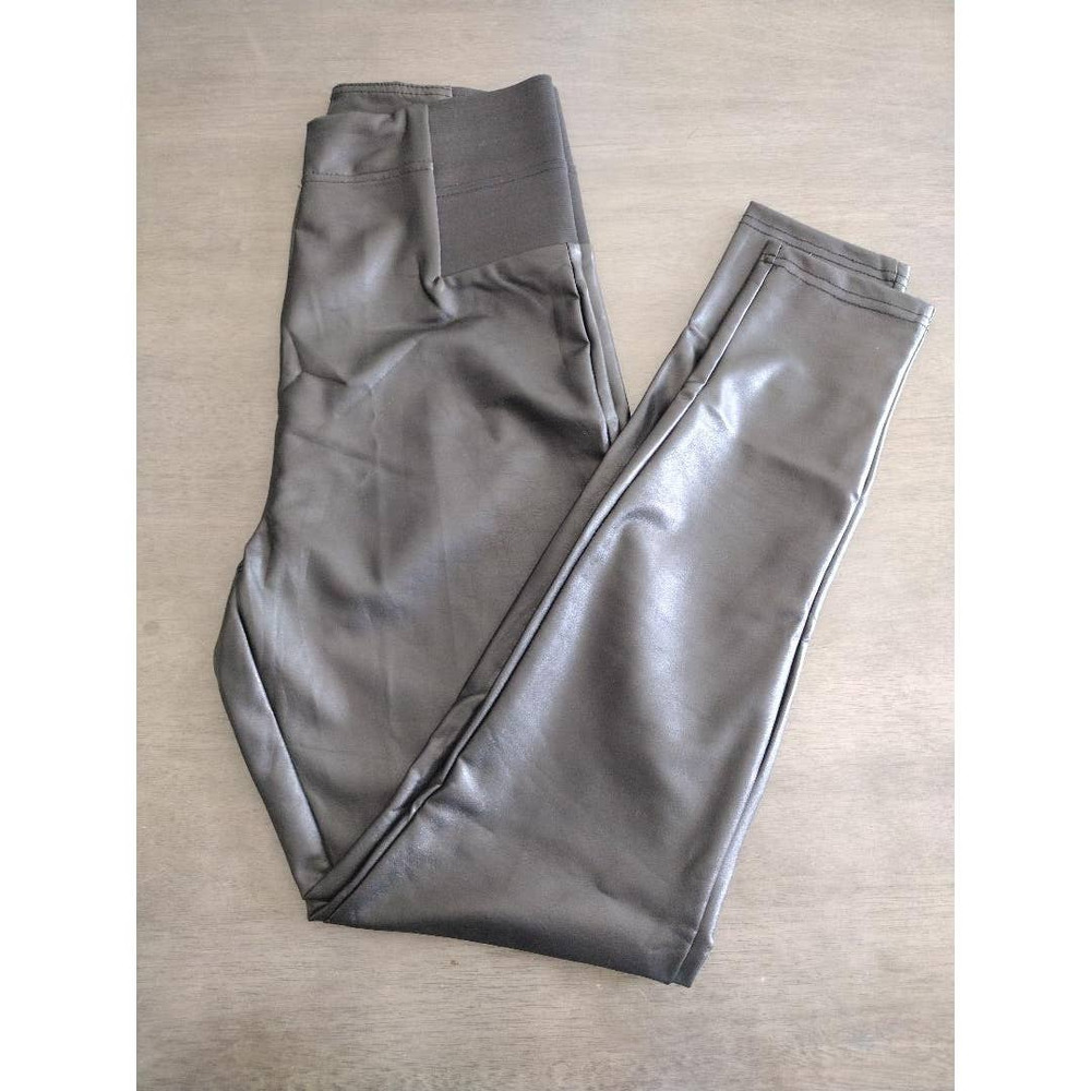 Women's Faux Leather Leggings - A New Day